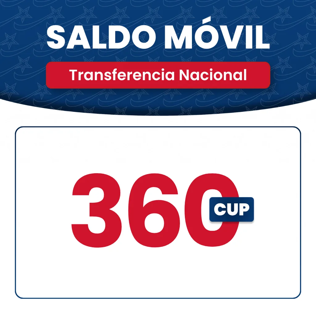 Saldo Móvil - 360CUP