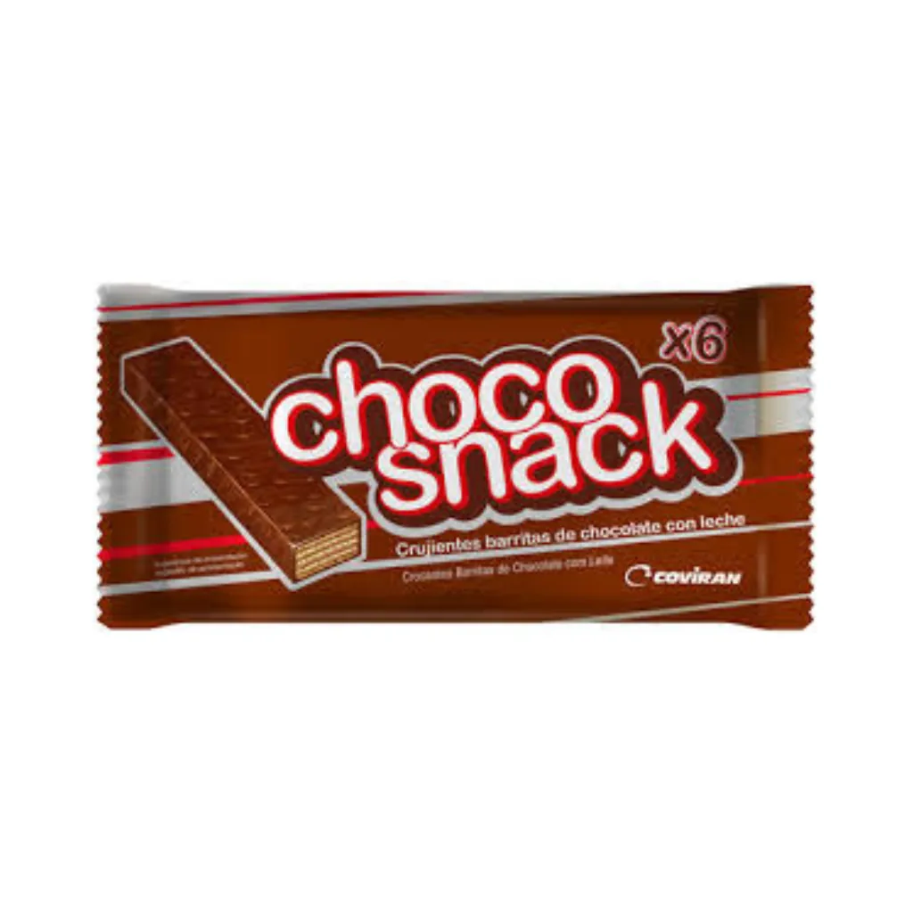 Barritas de Chocolate con Leche Snack 129g
